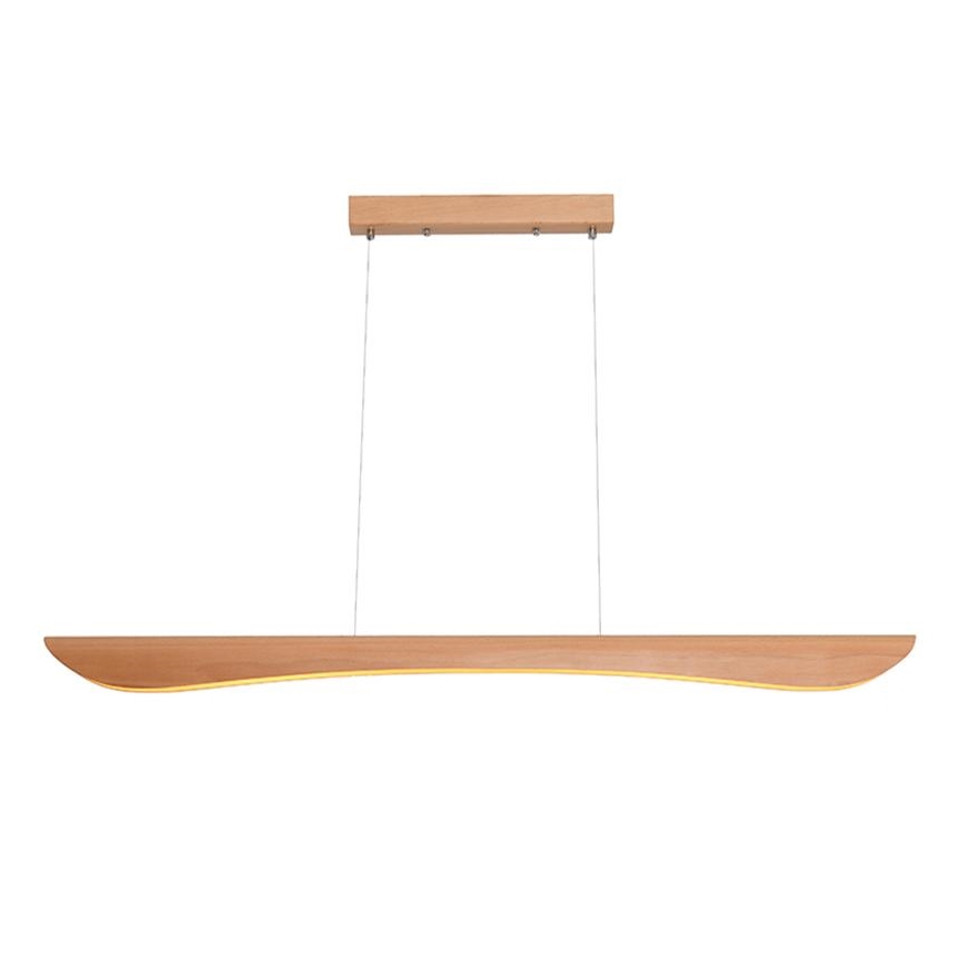 LED-Hängeleuchte an Schnur LED/26W/230V 4000K 150 cm Buche/Massivholz