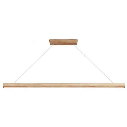 LED-Hängeleuchte an Schnur LED/26W/230V 4000K 150 cm Esche/Massivholz