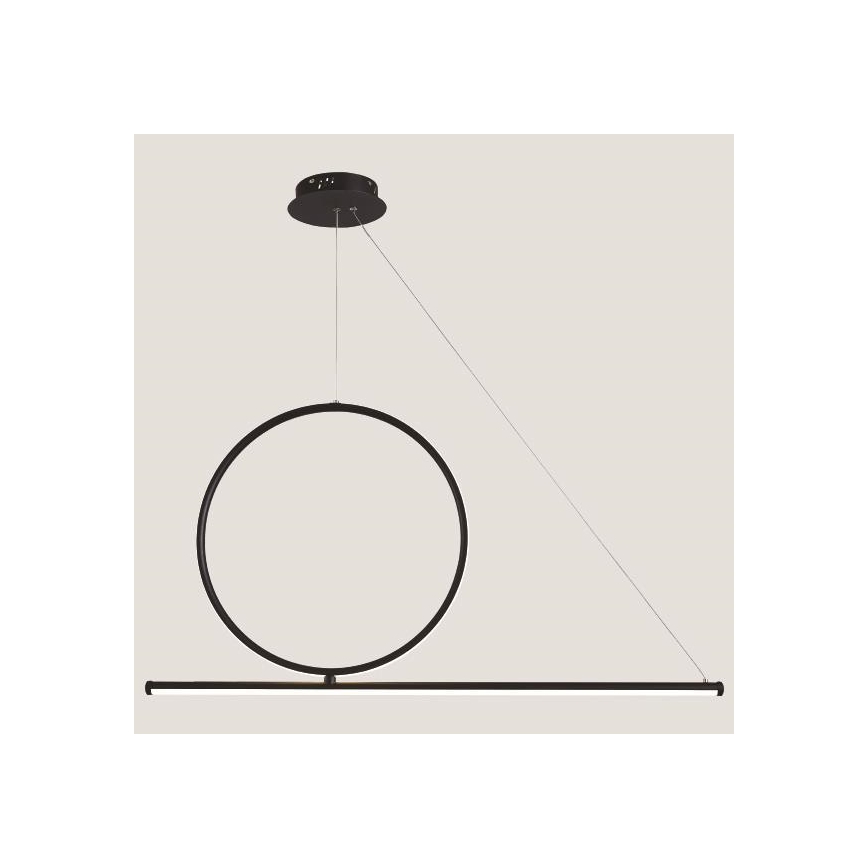 LED-Hängeleuchte an Schnur LED/32W/230V 3000K schwarz