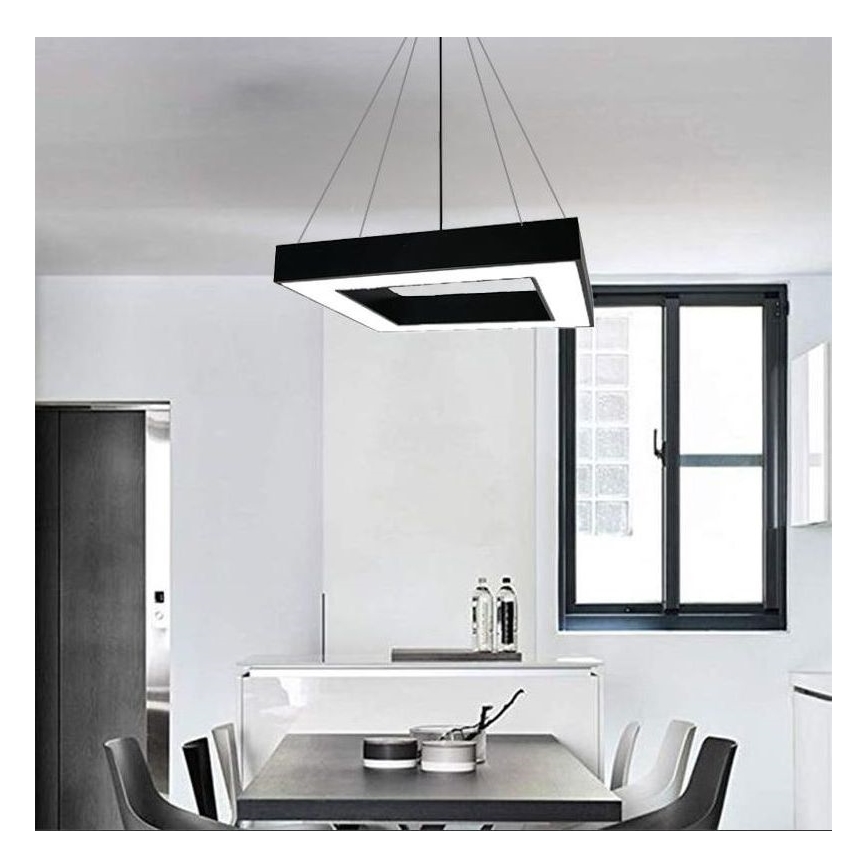 LED-Hängeleuchte an Schnur LED/55W/230V 4000K 80x80 cm