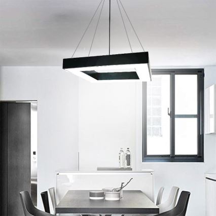 LED-Hängeleuchte an Schnur LED/55W/230V 4000K 80x80 cm