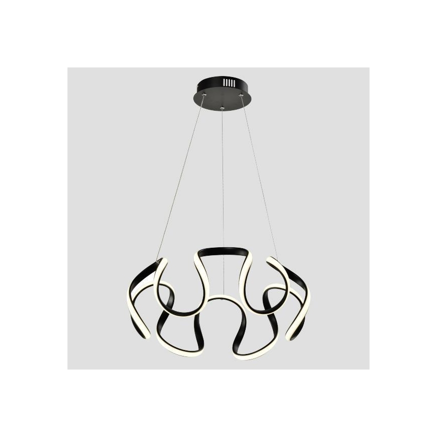 LED-Hängeleuchte an Schnur LED/60W/230V 3000K schwarz