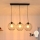 LED-Hängeleuchte an Schnur MERCURE 3xE27/15W/230V