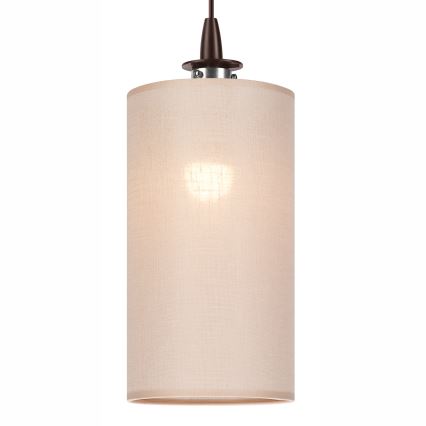 LED-Hängeleuchte an Schnur NOEL MINI 1xE27/60W/230V beige