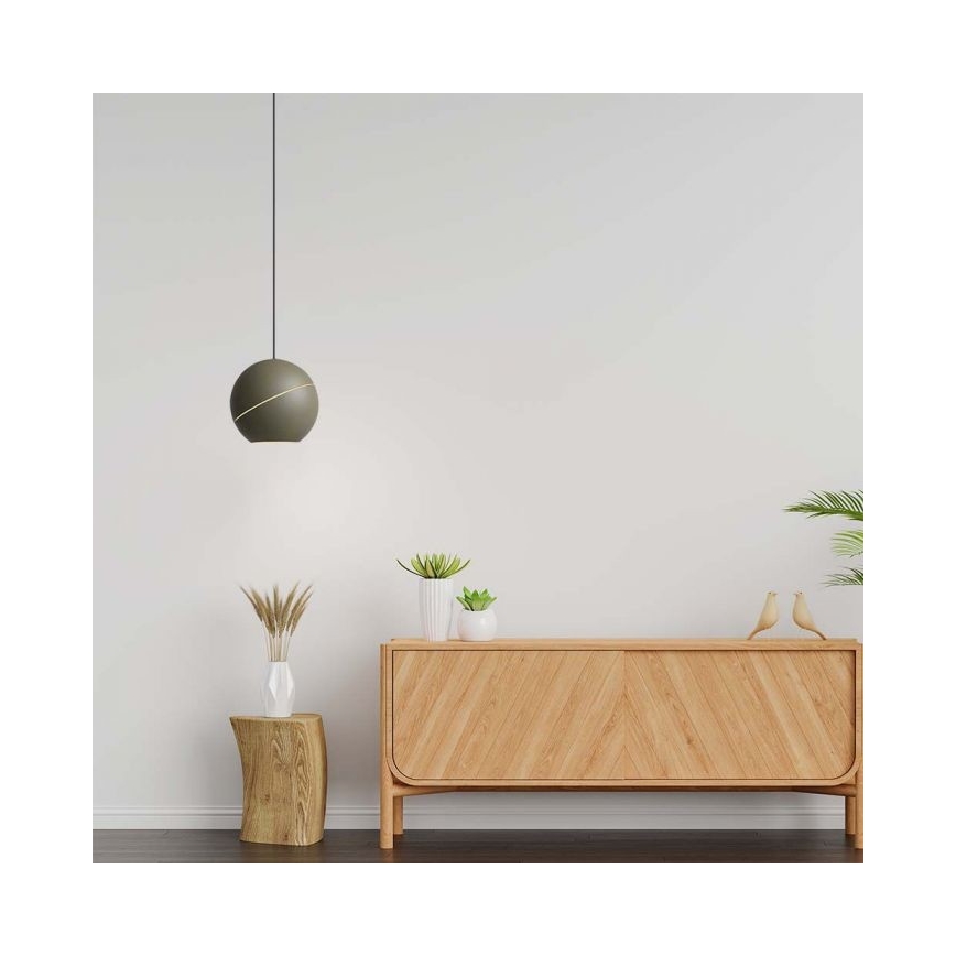 LED-Hängeleuchte an Schnur Touch LED/8,5W/230V 3000K grau