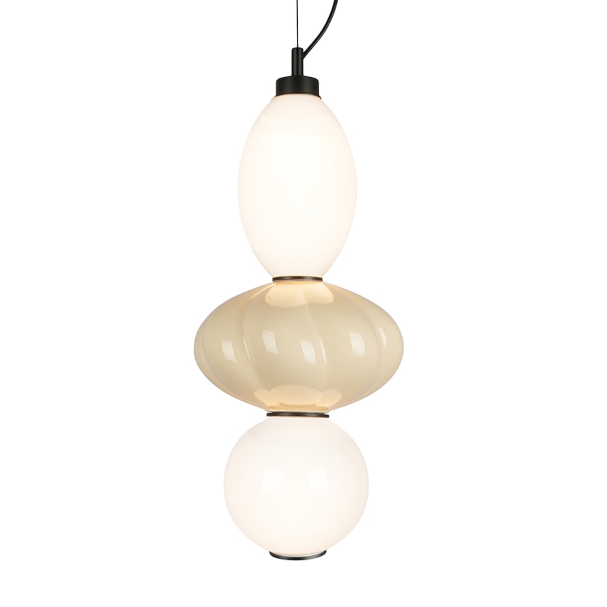 LED-Hängeleuchte ASCOLI LED/18W/230V d 20 cm beige