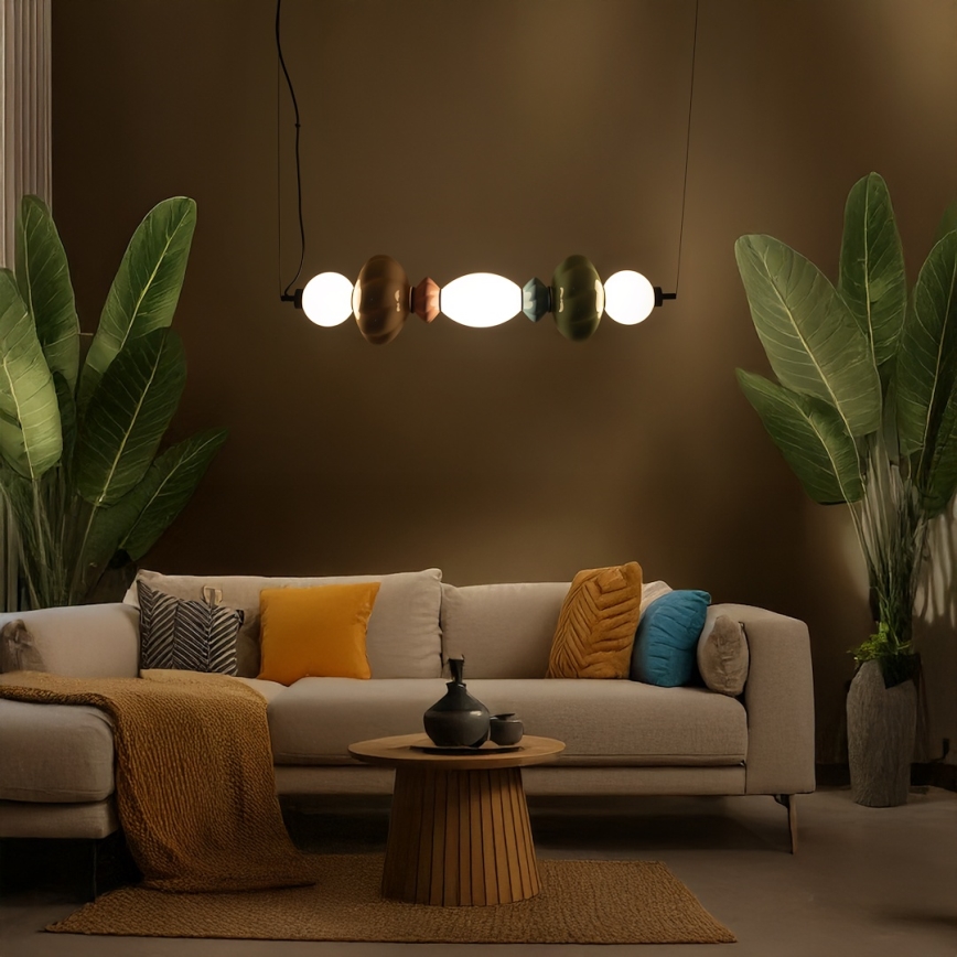 LED-Hängeleuchte ASCOLI LED/24W/230V bunt