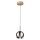 LED-Hängeleuchte BALL WOOD 1xGU10/5W/230V matte Eiche
