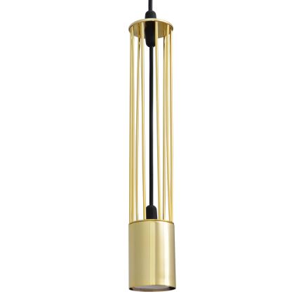 LED Hängeleuchte BARS 3xGU10/4,8W/230V gold/schwarz