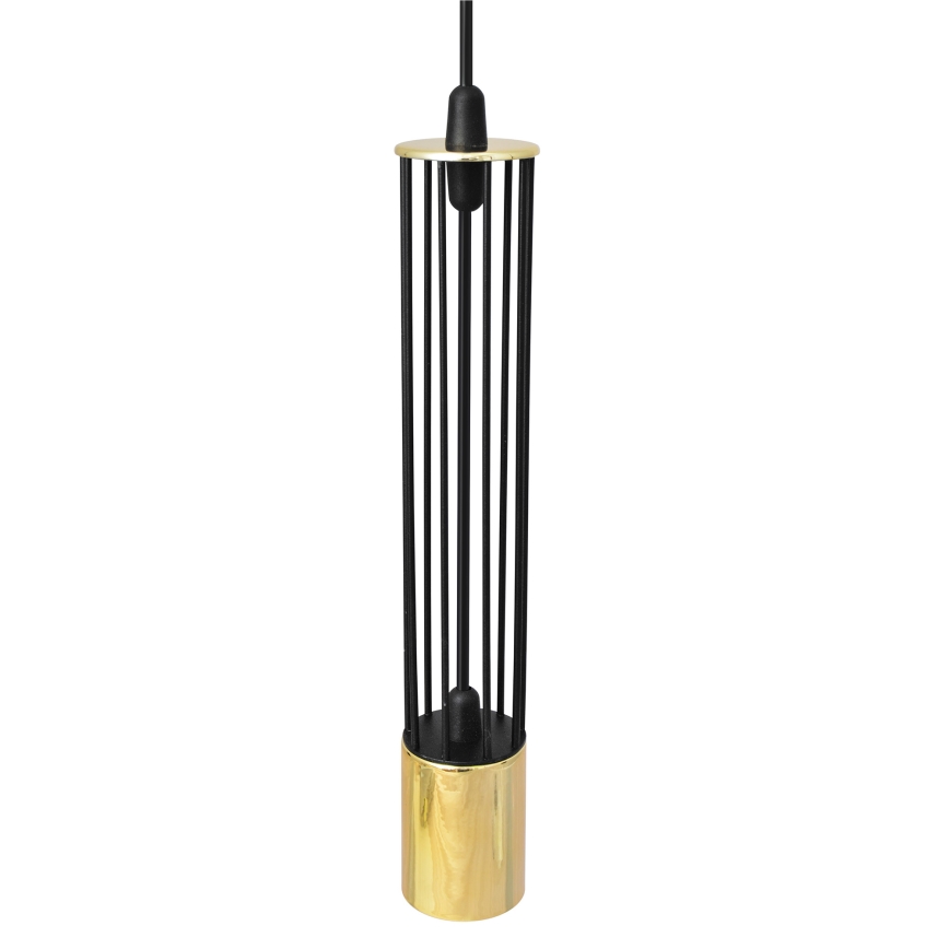 LED Hängeleuchte BARS 3xGU10/4,8W/230V schwarz/gold