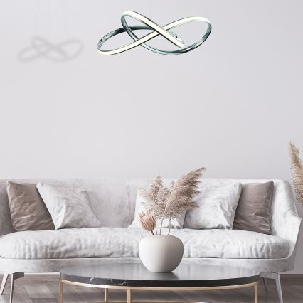 LED-Hängeleuchte CAPPIO LED/36W/230V glänzendes Chrom