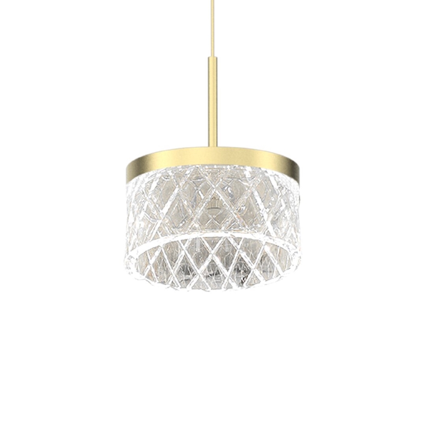 LED-Hängeleuchte ELEGANCE LED/9W/230V d 15 cm golden