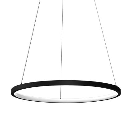 LED-Hängeleuchte HOOP LED/27W/230V d 50 cm 4000K schwarz