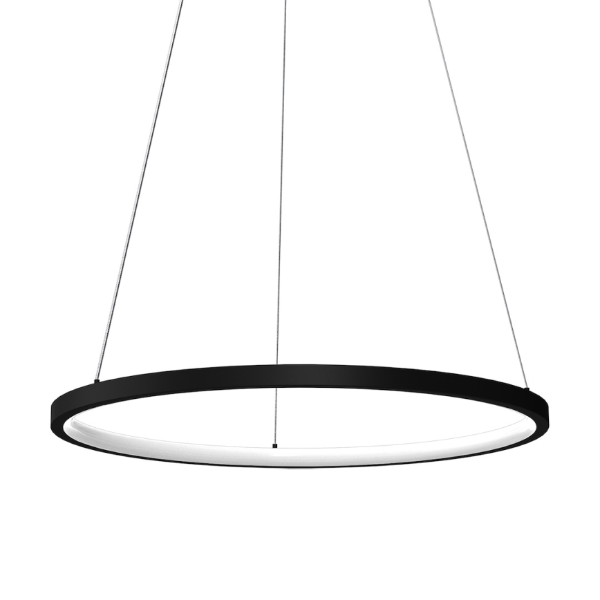 LED-Hängeleuchte HOOP LED/27W/230V d 50 cm 4000K schwarz