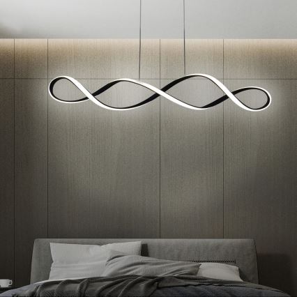 LED-Hängeleuchte INFINITO LED/34W/230V schwarz