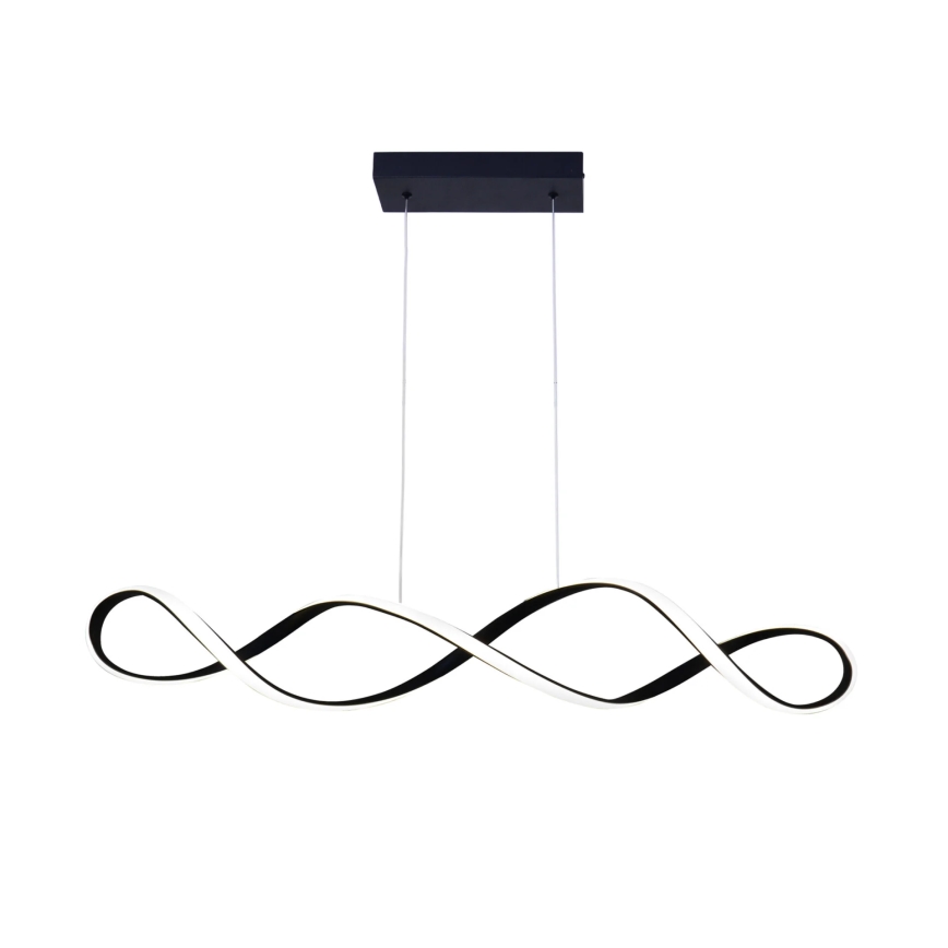 LED-Hängeleuchte INFINITO LED/34W/230V schwarz