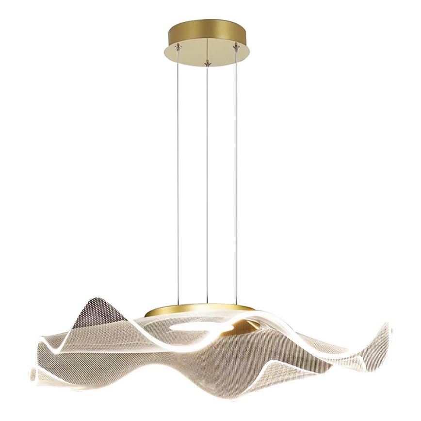 LED-Hängeleuchte LARGO LED/16W/230V golden
