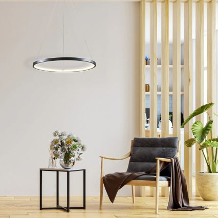 LED-Hängeleuchte LEA LED/20W/230V 4000K d 50 cm schwarz