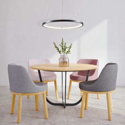 LED-Hängeleuchte LEA LED/20W/230V 4000K d 50 cm schwarz