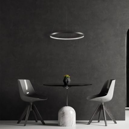 LED-Hängeleuchte LEA LED/20W/230V 4000K d 50 cm schwarz
