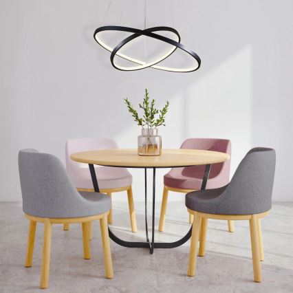 LED-Hängeleuchte LEA LED/35W/230V 4000K d 60 cm schwarz