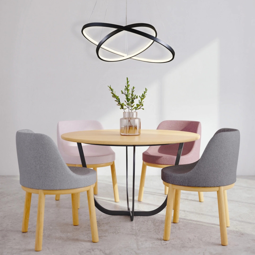 LED-Hängeleuchte LEA LED/35W/230V 4000K d 60 cm schwarz