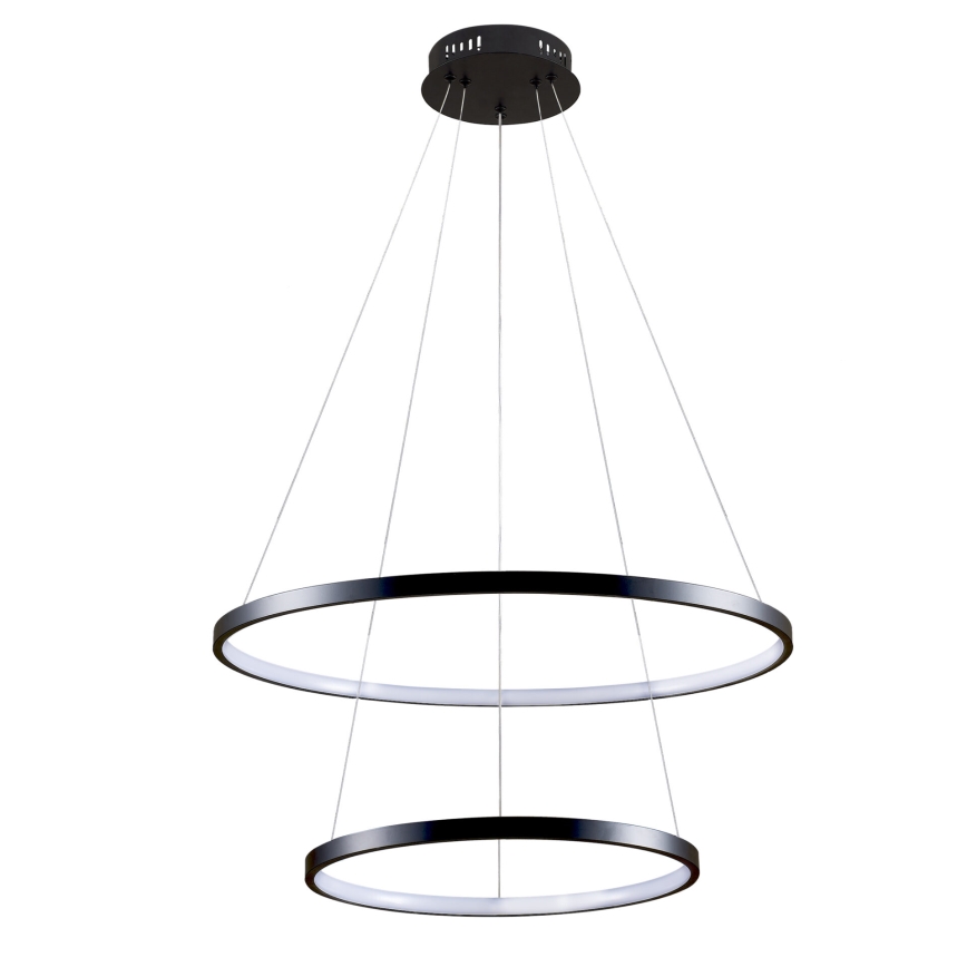 LED-Hängeleuchte LEA LED/35W/230V 4000K d 60 cm schwarz