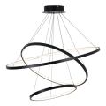 LED-Hängeleuchte LEA LED/60W/230V 4000K d 80 cm schwarz