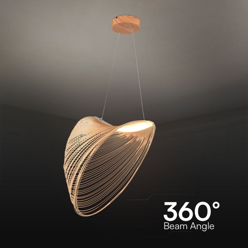 LED-Hängeleuchte LED/10W/230V 3000K beige