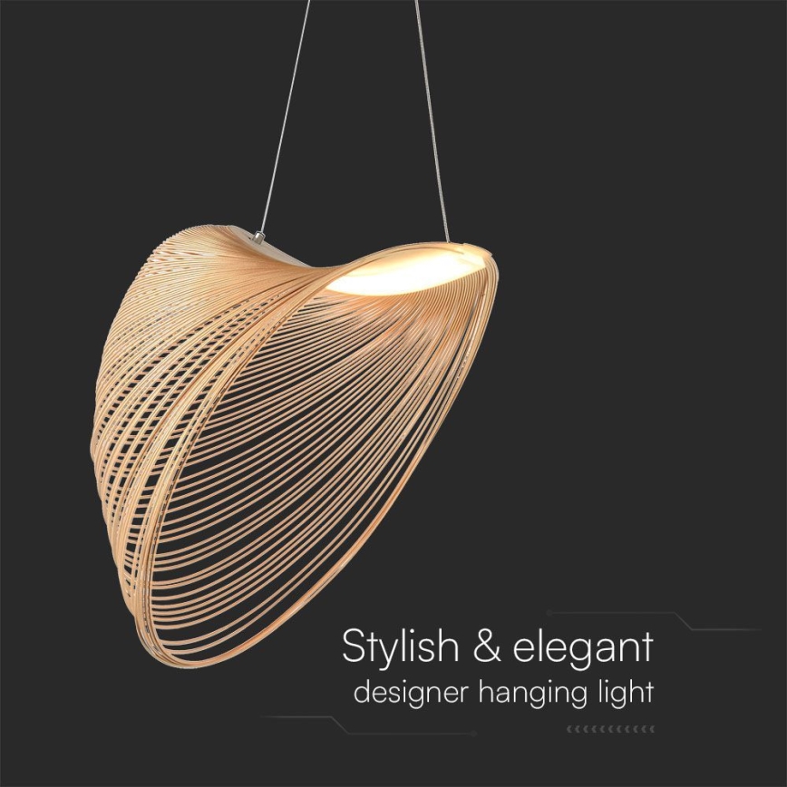 LED-Hängeleuchte LED/10W/230V 3000K beige