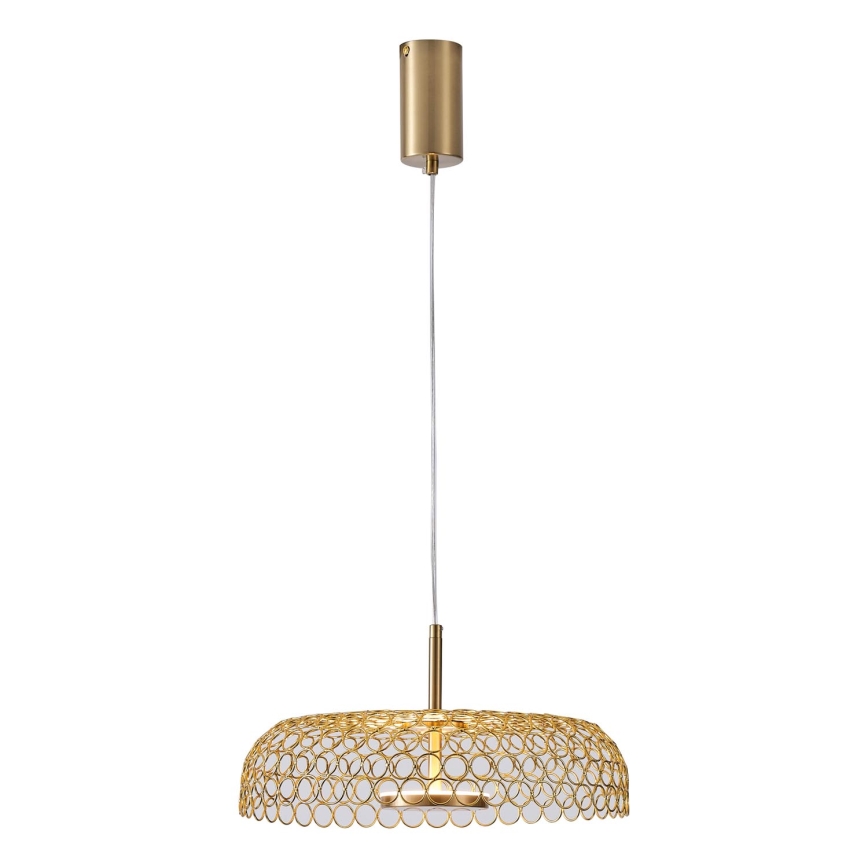 LED-Hängeleuchte LED/10W/230V 3000K golden d 35 cm