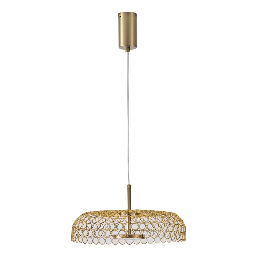 LED-Hängeleuchte LED/10W/230V 3000K golden d 35 cm