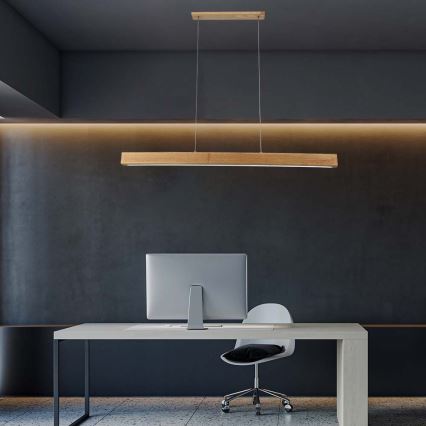 LED-Hängeleuchte LED/12W/230V 4000K braun