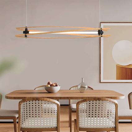 LED-Hängeleuchte LED/15W/230V 3000K braun