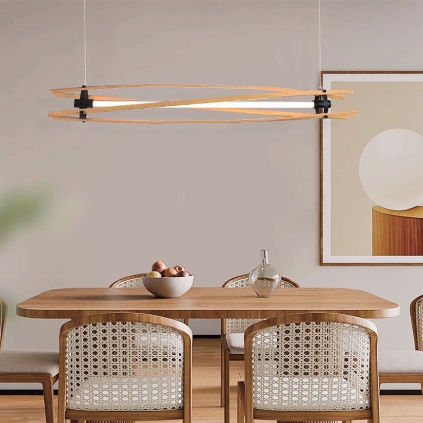 LED-Hängeleuchte LED/15W/230V 3000K braun