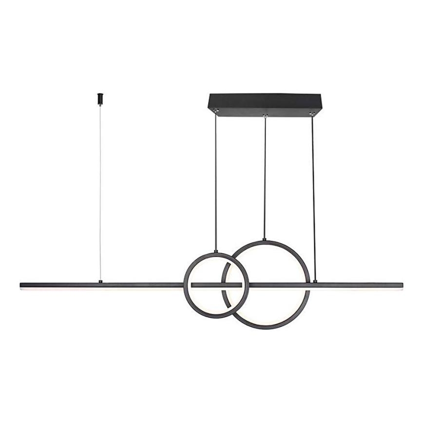LED-Hängeleuchte LED/15W/230V 4000K 80 cm schwarz