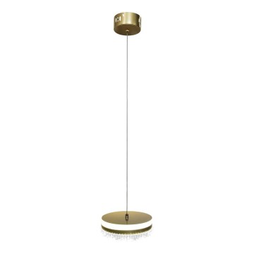 LED-Hängeleuchte LED/25W/230V d 20 cm golden