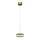 LED-Hängeleuchte LED/25W/230V d 20 cm golden