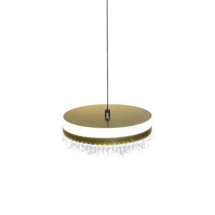 LED-Hängeleuchte LED/25W/230V d 20 cm golden