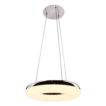LED-Hängeleuchte LED/40W/230V 3000K d 40 cm glänzendes Chrom