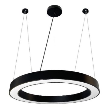 LED-Hängeleuchte LED/50W/230V 4000K d 100 cm schwarz