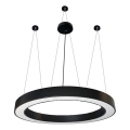 LED-Hängeleuchte LED/60W/230V 4000K d 120 cm schwarz