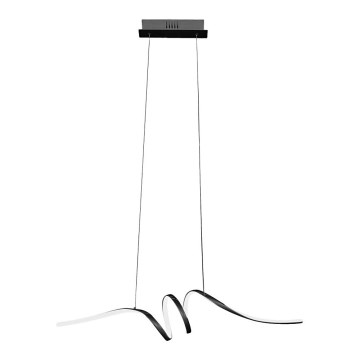 LED-Hängeleuchte LOOP LED/28W/230V schwarz