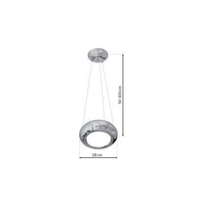 LED Hängeleuchte MERCURIO 1xLED/12W/230V