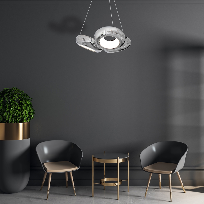 LED Hängeleuchte MERCURIO 3xLED/12W/230V
