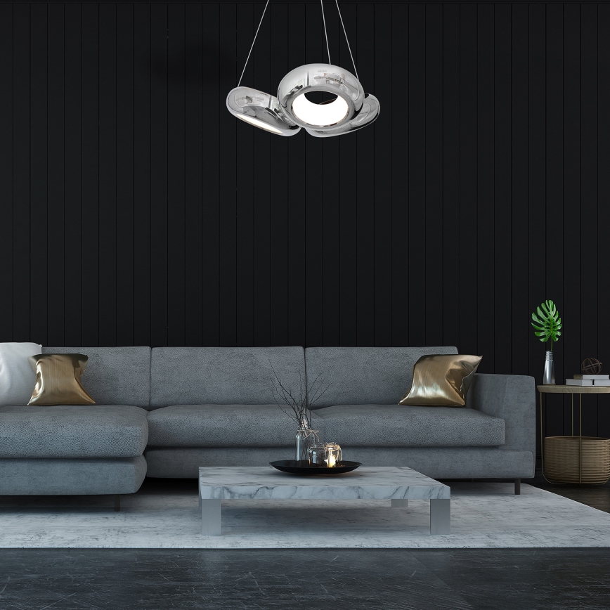 LED Hängeleuchte MERCURIO 3xLED/12W/230V