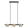 LED-Hängeleuchte MIRELLA 3xGX53/6W/230V golden/schwarz