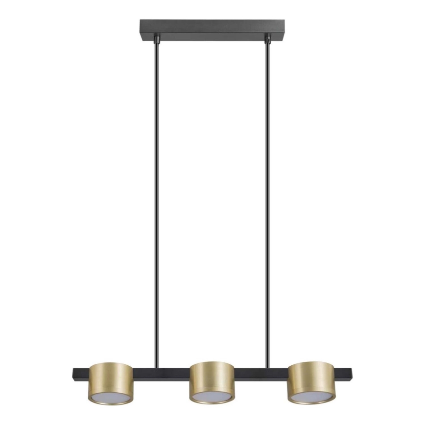 LED-Hängeleuchte MIRELLA 3xGX53/6W/230V golden/schwarz