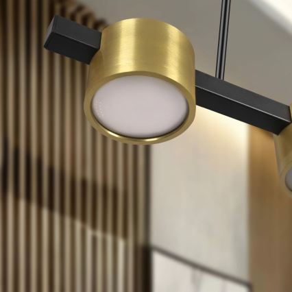 LED-Hängeleuchte MIRELLA 3xGX53/6W/230V golden/schwarz