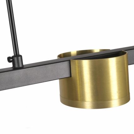 LED-Hängeleuchte MIRELLA 3xGX53/6W/230V golden/schwarz